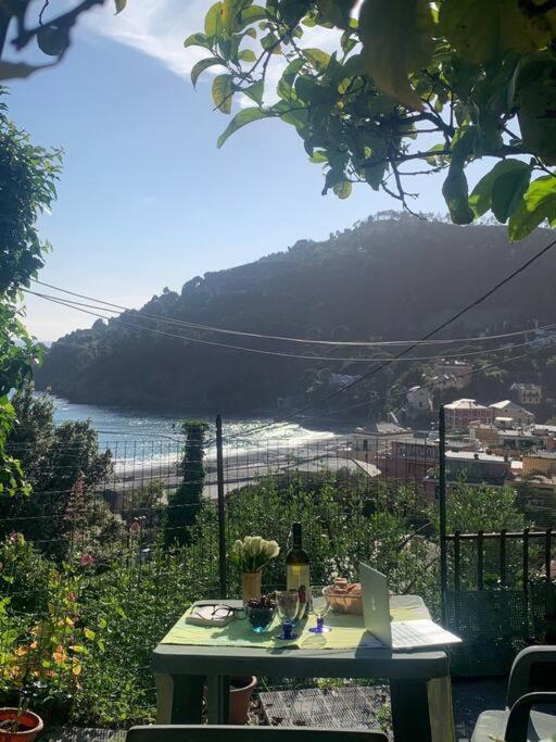 Cozy Beach House With Nice Garden, Basic Feel Apartment Bonassola Bagian luar foto